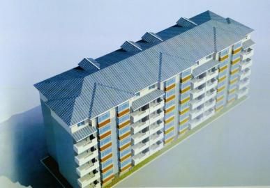 “平改坡”,仿古合成樹脂瓦給城市添一抹色彩