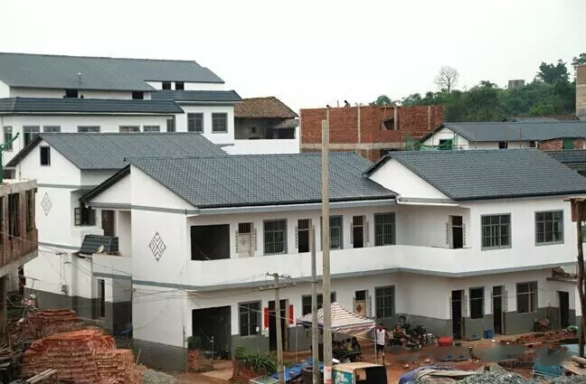 寶塔區(qū)樹脂瓦廠家的“窯改坡工程”